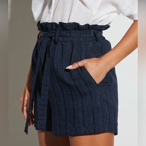 NWOT-Aisha Wide Leg High Rise Shorts